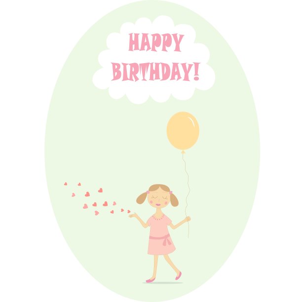 生日快乐卡片设计图片下载