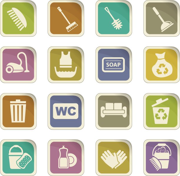 清洁图标设置图片下载