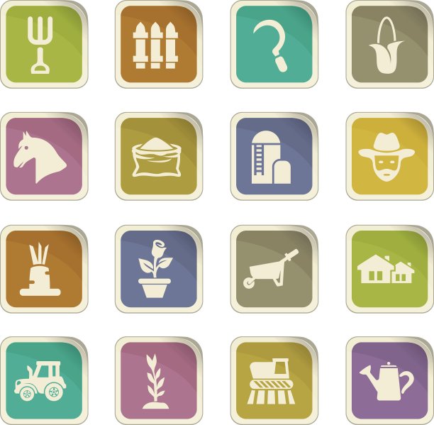 农业图标设置图片下载