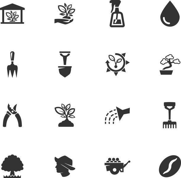园艺图标设置图片下载