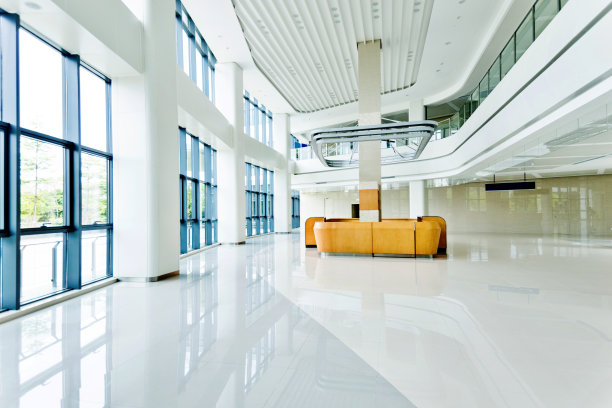 医院大堂的接待桌图片下载