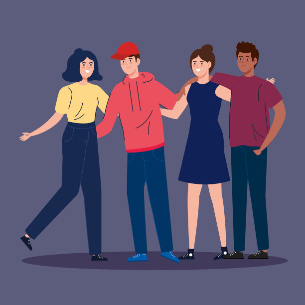 年轻人遇到虚拟人物图片下载