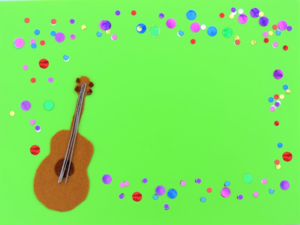 吉他,复制空间。图片下载