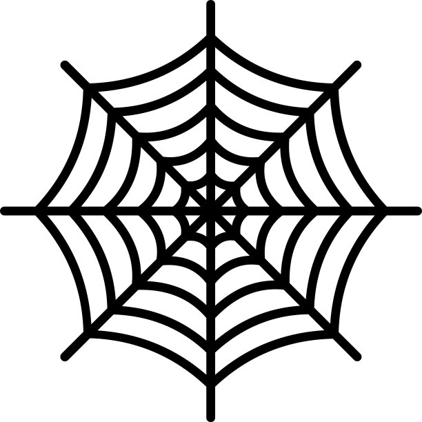 蜘蛛网图标。图片下载