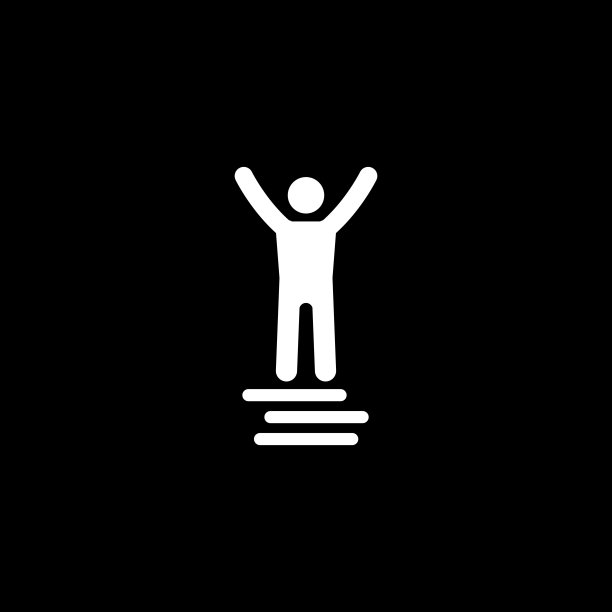 赢家图标。经营理念。平面设计。图片下载