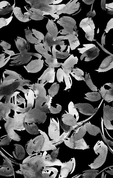 水彩植物无缝图案图片下载