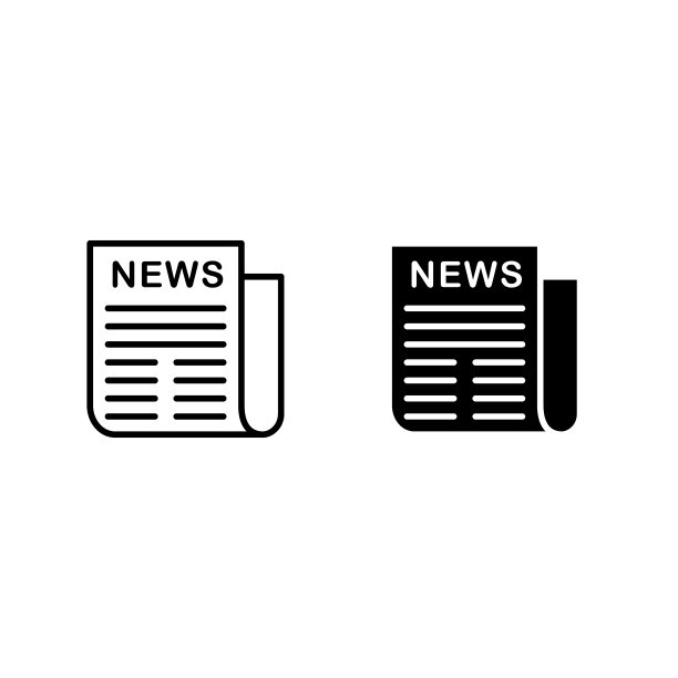 报纸图标图片下载