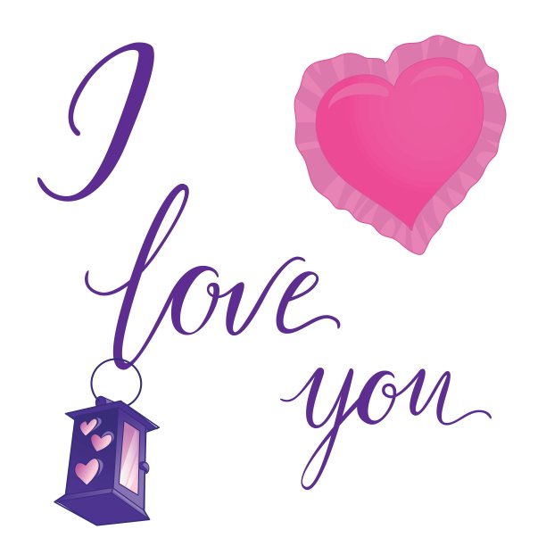 情人的纪念品。笔记，坦白，我爱，我爱你。心和手电筒孤立在白色图片下载