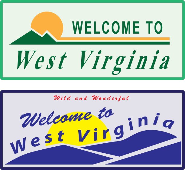 欢迎来到西弗吉尼亚州图片下载