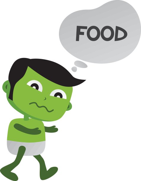 绿色僵尸怪物角色图片下载