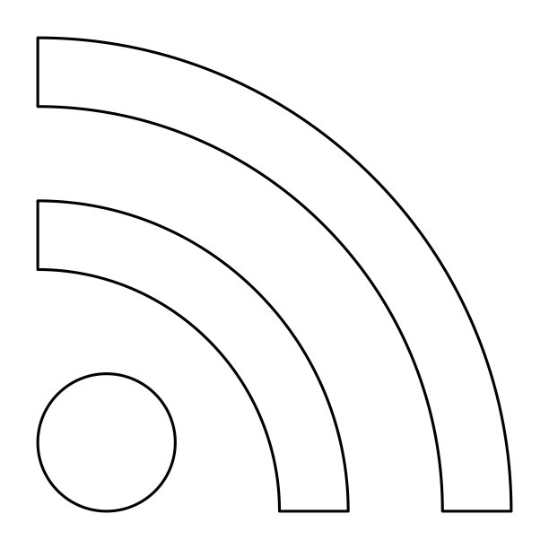 新闻线路标志黑色图标图片下载