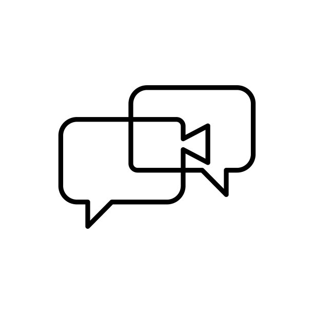 视频通话图标Logo矢量插图。视频通话图标设计矢量模板。时尚视频通话矢量图标平面设计网站，符号，标志，图标，标志，应用程序，UI。图片下载