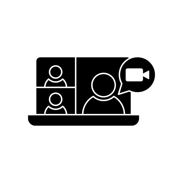 视频通话图标Logo矢量插图。视频通话图标设计矢量模板。时尚视频通话矢量图标平面设计网站，符号，标志，图标，标志，应用程序，UI。图片下载