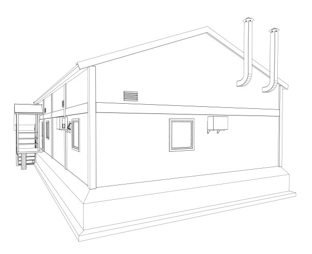戴着一副金属框工业建筑图片下载