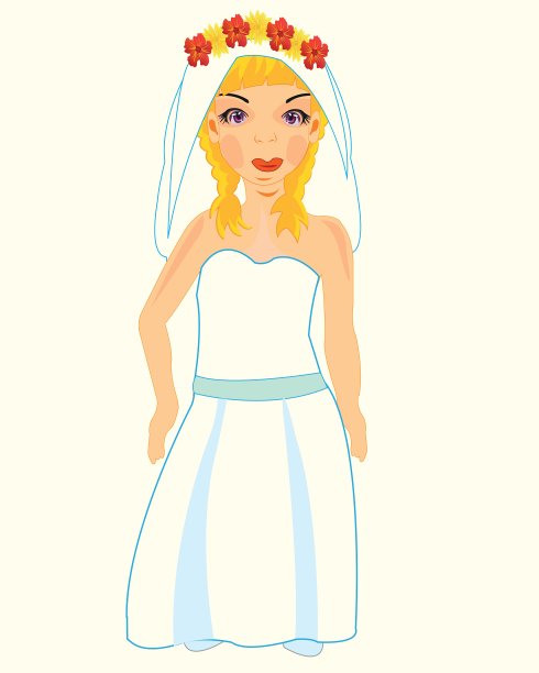 新娘礼服图片下载