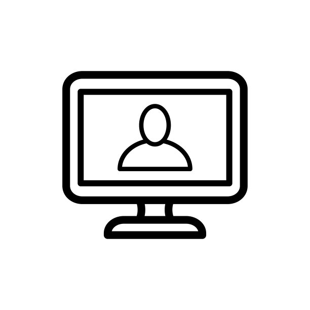 监控图标平面矢量模板设计潮流图片下载