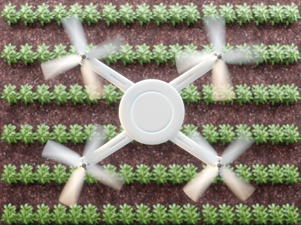 无人机飞行，俯视图图片下载