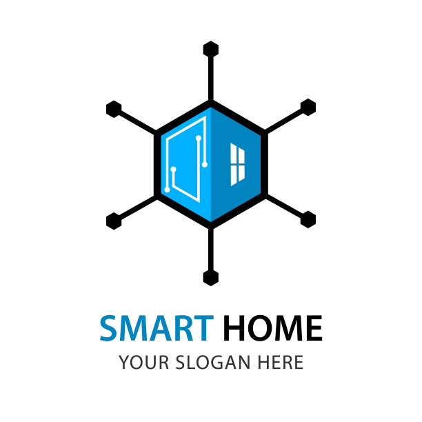 智能家居标识设计模板图片下载