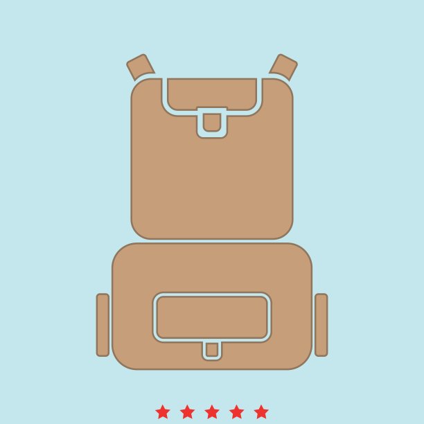 背包就是图标。图片下载