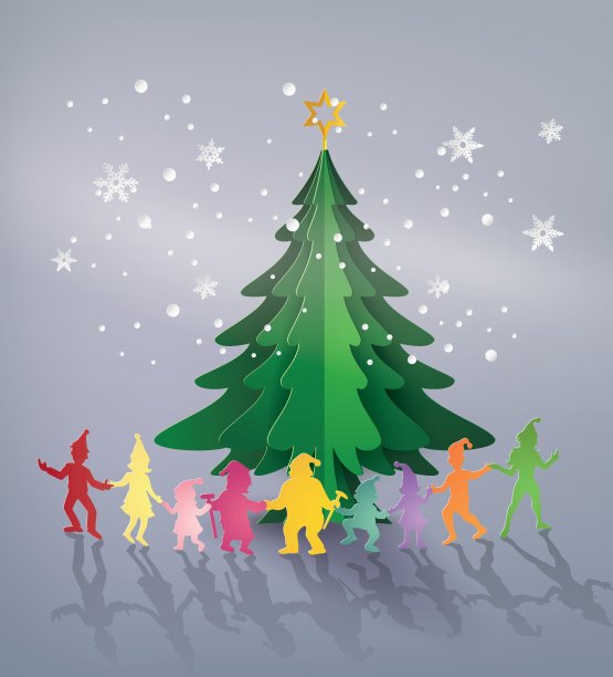 圣诞快乐，新年快乐图片下载