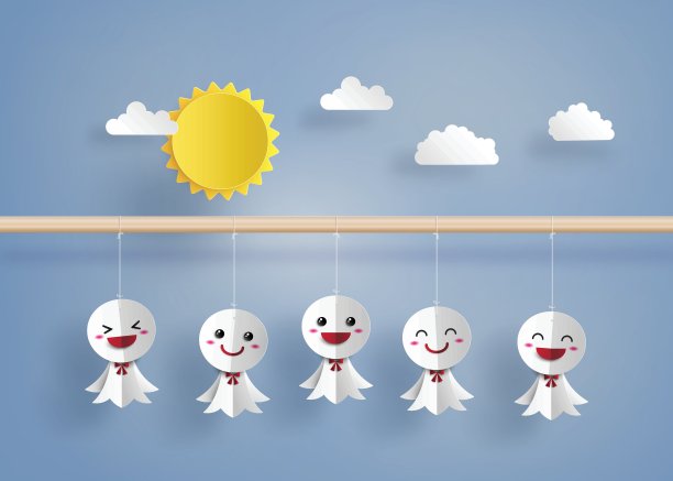 日本纸娃娃防雨图片下载