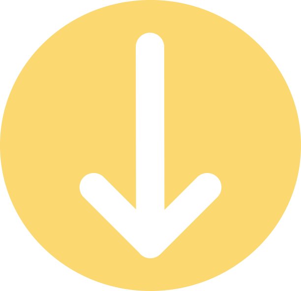 指针，现代平面风格的箭头。箭头按钮隔离在白色背景。符号为网页设计，网站，应用程序，UI。图片下载