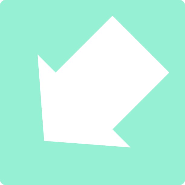 指针，现代平面风格的箭头。箭头按钮隔离在白色背景。符号为网页设计，网站，应用程序，UI。图片下载