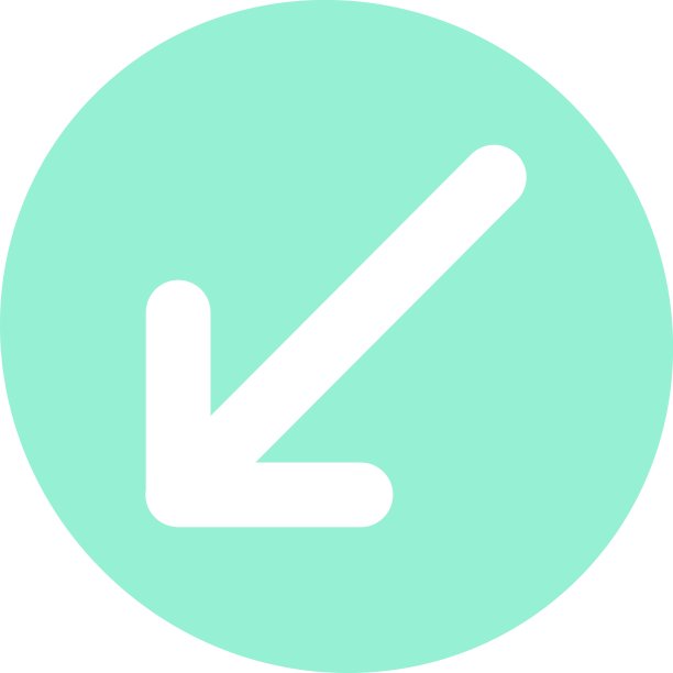 指针，现代平面风格的箭头。箭头按钮隔离在白色背景。符号为网页设计，网站，应用程序，UI。图片下载