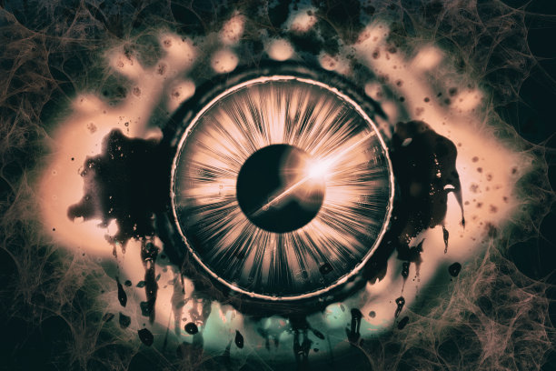 恐怖的眼睛图片下载