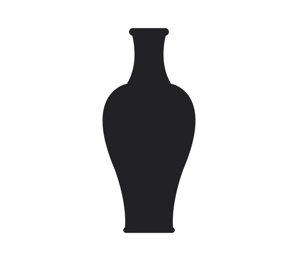 陶瓷花瓶图标图片下载