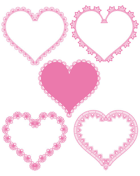 豪华蕾丝套装图片下载