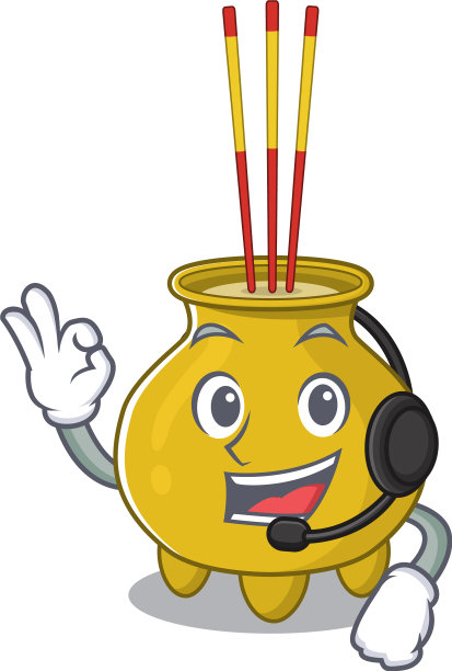 笑脸香卡通人物设计图片下载