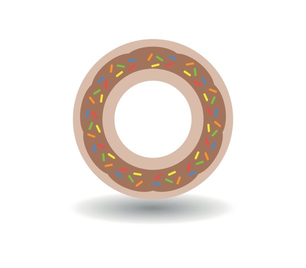 甜甜圈图标图片下载