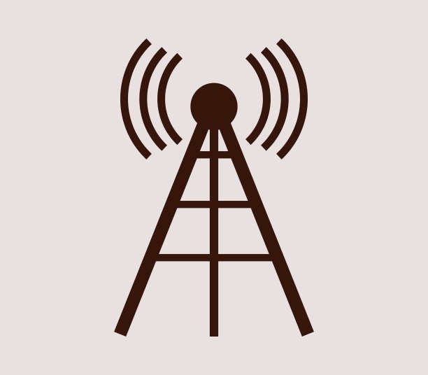 电话天线图标图片下载