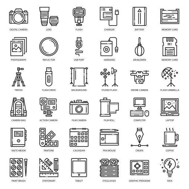 摄影师和设计师的小玩意图片下载