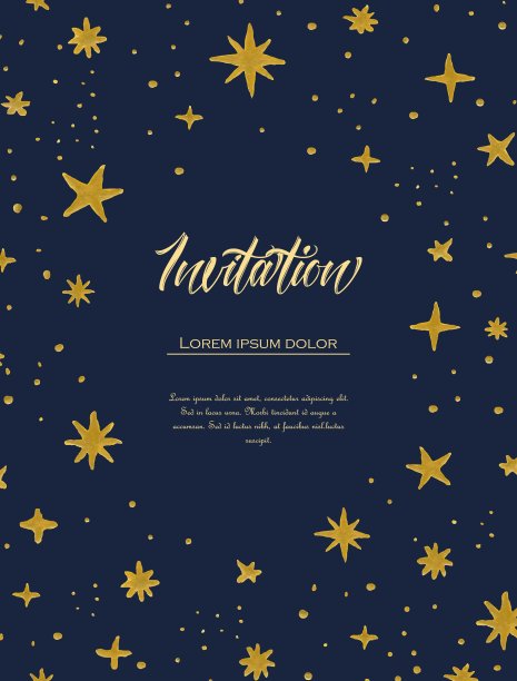 手画星星图片下载