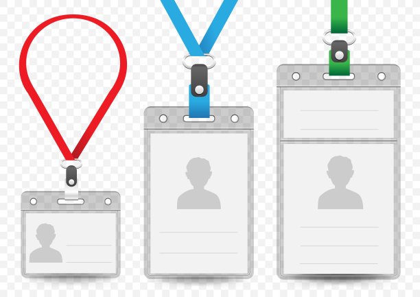 水平和垂直的徽章模板图片下载