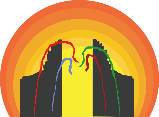 巴厘传统建筑，寺庙大门图片下载