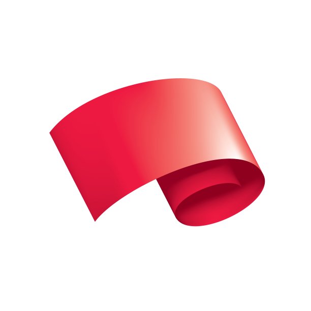 在白底上挥舞着红旗图片下载