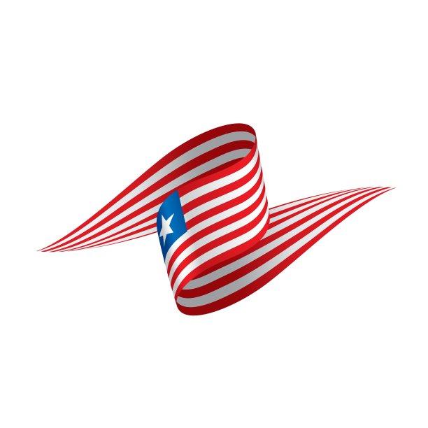 利比里亚国旗，矢量图图片下载