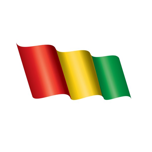 几内亚国旗，矢量图图片下载