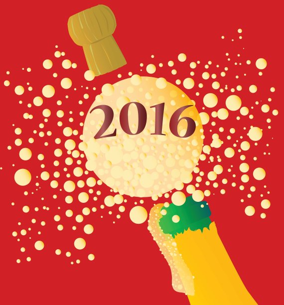 Bubbly New Year 2016图片下载