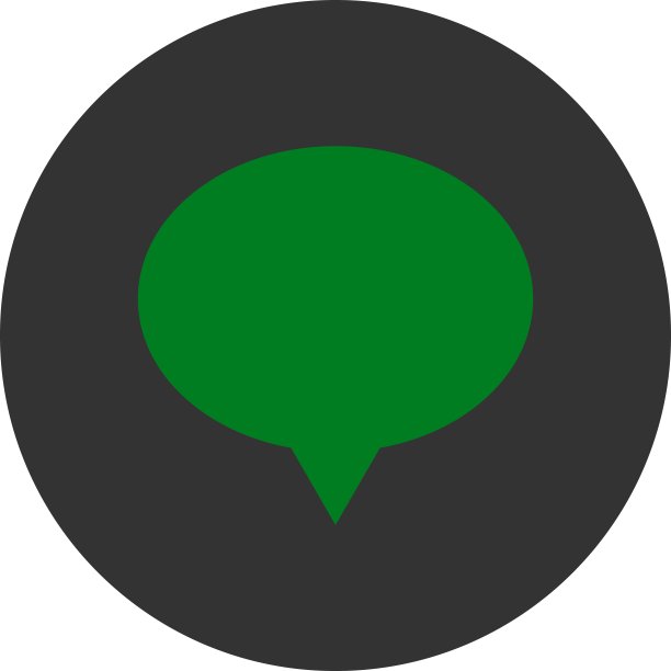 绿灰色圆形banner按钮图片下载