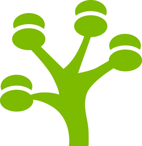 金钱树图标从商务集图片下载