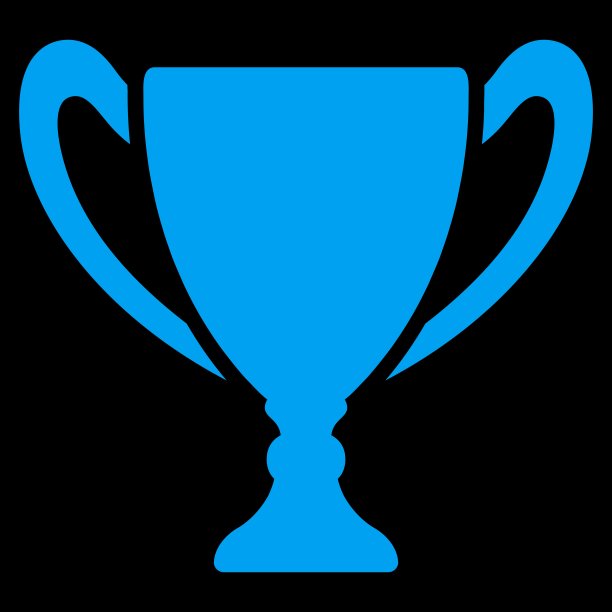 杯图标从竞争和成功双色图标集图片下载