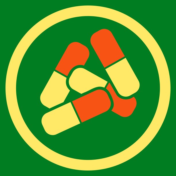 药品图标从商业双色集图片下载