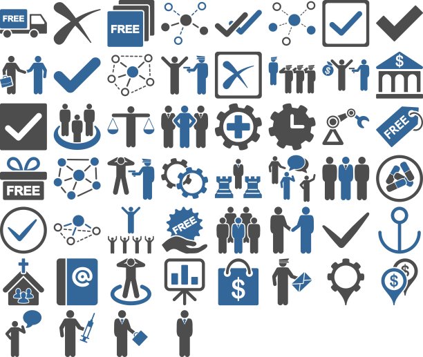 业务图标集图片下载