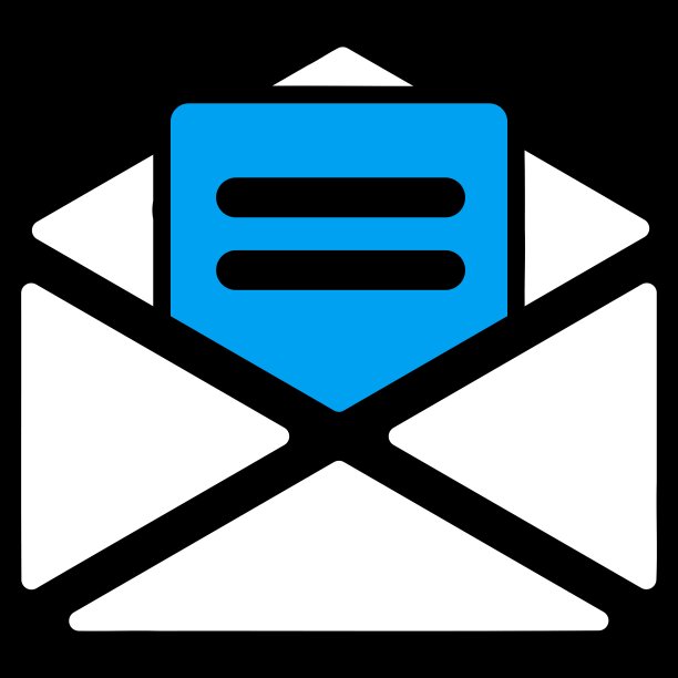 打开邮件图标从商业双色集图片下载