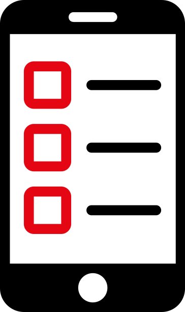 移动测试图标从商业双色集图片下载
