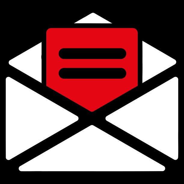 打开邮件图标从商业双色集图片下载